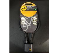 Set x2 Yale Lucchetto Per Bicicletta o Motorino Con Cavo Flessibile In Acciaio