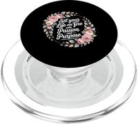 Set Your Life On Fire With Passion And Purpose - PopSockets PopGrip per MagSafe
