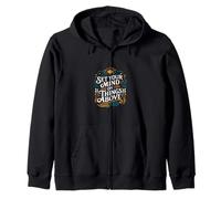 Set Your Mind On Things Above Bibbia Inspirational ---- Felpa con Cappuccio