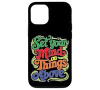 Set Your Mind On Things Above Bibbia ispiratrice Custodia per iPhone 12/12 Pro