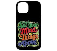 Set Your Mind On Things Above Bibbia ispiratrice Custodia per iPhone 14