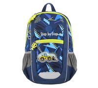 Set zaino KIGA Maxi, con scomparto interno separato, mini zaino ergonomico con cintura toracica regolabile in altezza, per Kita, asilo e tempo libero, dai 3 anni in su, 10 l, Escavatore Bobby