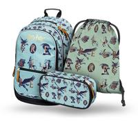 Set zaino scolastico e accessori Harry Potter Animali Fantastici