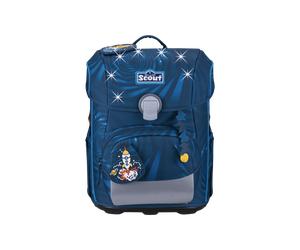 Set zaino scolastico Scout Neo Exklusiv LED Cavaliere del Razzo