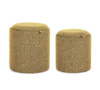 Set2 Pouf C-Cont Sasha C-Vass Senape