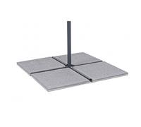 Set4 Marmette 50X50 Cemento Mix Grigio 20kg Bizzotto Cod.0795658