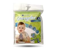 Seta Blu Bavaglini Monouso Usa e Getta Da Viaggio 10PZ