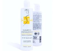 SETA PACK - Mineral Shampoo con Collagene e Sali Minerali - Shampoo Professionale Capelli Ristrutturante, Rimpolpante e Idratante per Capelli Secchi e Trattati (300 ml)