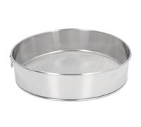 Seta Setaccio di Farina Rotonda da 80 Mesh, Setaccio in Acciaio Inossidabile Anti-acciatto Ti per Cacao di Zucchero a Velo, Grande Coltivatore di Cottura, Pulizia Facile