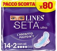 Seta Ultra Assorbenti Ultra Giorno Ali, Pacco Scorta, Confezione Da X80 Pezzi