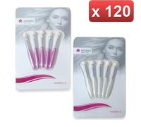 setablu 120 PEZZI - SETABLU 5 PENNELLI OMBRETTO COLORI VARI IN 24 CONFEZIONI 0