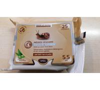 setablu. 600 PEZZI 25 SALVIETTE STRUCCANTI BAVA DI LUMACA IN 24 CONFEZIONI 00