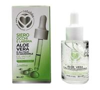 Setablu Siero Occhi e Labbra Lenitivo con Aloe Vera e Olio di Mandorle, 30 ml