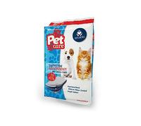 Setablu Tappetino ASSORB. Pet 10PZ C_Adesivi 60x90 CF10 Seta Blu 93671