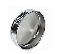 Setacci da laboratorio 304, Laboratorio Analisi Campionamento Ispezione 304 Filtro SUS Rete Cromata Diam. Telaio. 20cm12-200(75 mesh)