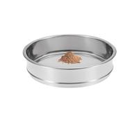 Setacci di prova in acciaio inossidabile, Setaccio di prova in acciaio inossidabile 304 rotondo impilabile argento varie dimensioni(Diameter 15 cm,Mesh 0.02mm(20micron))