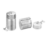 Setacci filtro a rete, 1 pezzo, infusore per tè in acciaio inox, con blocco per foglie di spezie, filtro a sfera, filtro a rete, accessorio per la casa e la cucina, teiera da appendere, 3 dimensioni