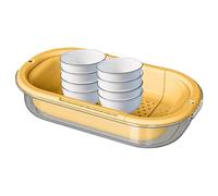 Setacciare Sul lavandino - Sopra Il Pozzo Collanture | Cesto Di ostacoli Rilassante Rapidamente Per Cottura Casa, Preparazione Alimenti, Lavastoviglie Rinsing