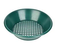 Setaccio a maglie per oro Setaccio per classificazione Panning Strumento di lavaggio dell'oro in plastica verde leggero e durevole di alta qualità per miniere d'oro alluvionali