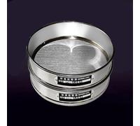 Setaccio a rete cromato da 20 cm per un'ispezione completa del campione, scegliere tra 4 maglie e 600 maglie per ottenere i migliori risultati (30 maglie)