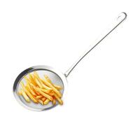 Setaccio a rete fine, con manico lungo, setaccio a rete fine, setaccio con manico, multiuso, per quinoa, uova, pasta, succo, farina, caffè, riso, cucina, sala da pranzo