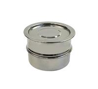 Setaccio a rete standard 1 set di coperchio + fondo + setaccio prova da 10 cm for campionamento laboratorio, a maglie in acciaio inossidabile 0,026-2 mm(0.026mm)