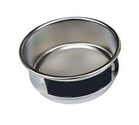 Setaccio a rete standard Setaccio a maglie cromate da 10 cm, apertura 0,2 a 3,5 mm, setaccio standard for campioni di divisione, 1 pz(0.3mm)