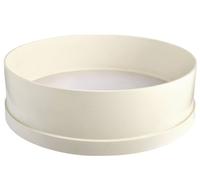 Setaccio bianco con rete in Nylon 0,5 mm 30 Cm diamtero Cosmoplast