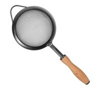Setaccio Colino Da Cucina - Filtro A Maglia In Acciaio Inossidabile, Filtro Di Cottura | Acciaio Inossidabile-304 Premium 304 Con Manico In Legno, Ideale Per Cuocere, Tendere Pasta, Risciacquo Quinua
