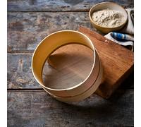 SETACCIO DA CUCINA IN LEGNO RETE IN NYLON Ø CM. 20 H. 9 FARINA CACAO DOLCI