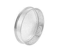 Setaccio da giardino a indovinello, Setaccio da laboratorio in acciaio inossidabile, setaccio da giardino in metallo, setaccio per compost, setaccio fine, setaccio di prova, setaccio a sabbia(20 cm