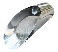 Setaccio da Giardino in Acciaio Inox per Terra, Argento | Svuotamento Rapido del Substrato, Formato Compatto, per Semina e Coltivazione Indoor