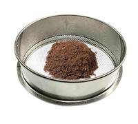 Setaccio da Giardino per Terreno e Pietre, Setaccio per Terreno a Maglia fine, Setaccio Rotondo da Giardino, Setaccio in Metallo, Setaccio per Terreno per setacciare Compost, Pietre del Terreno,