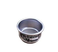 Setaccio da laboratorio in rete metallica, Setacci for prove di laboratorio 304 SUS con telaio cromato Pharmacopeia 5 cm diametro 10-600 maglie confezione da 1(40 mesh(0.45mm))