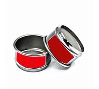 Setaccio da laboratorio in rete metallica, Setacci for prove di laboratorio, diametro 60 mm, maglia 12-200, confezione da 1, telaio cromato in acciaio inossidabile 304(24 mesh)