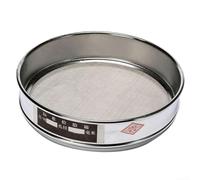 Setaccio da laboratorio standardizzato per la classificazione dei materiali nelle industrie tessili di trasformazione del petrolio e dei minerali (12 maglie)