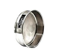 Setaccio di prova Setaccio di prova in rete metallica intrecciata Campionamento di tutti i 304 SUS R20cm 12-200 Mesh(65 mesh)