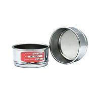Setaccio di prova Setaccio di prova Setaccio standard 304 SUS Filtro a maglie Telaio cromato Diam. 8 cm 12-200 maglie(18 mesh)