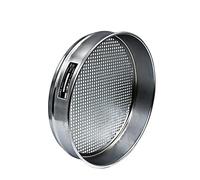 Setaccio di prova, Setaccio for prove di laboratorio su ghiaia e pietra, apertura del foro quadrato da 30 cm, 0,075-90 mm(9.5mm)