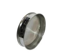 Setaccio di prova, Setaccio for test campione in acciaio inossidabile con telaio cromato da 20 cm, maglia 12-200(150 mesh)