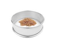 Setaccio di prova, setaccio per farina, seive a maglia fine,Colino in acciaio inox,Setacci Micron rotondo, per cottura in cucina, casa diametro 50 cm