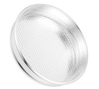 Setaccio di prova standard, apertura da 3 mm, setaccio rotondo in argento,