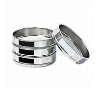Setaccio for analisi da 20 cm, diametro 12-200 maglie, setaccio for prove di campionamento e ispezione standard da laboratorio, setaccio for filtro in acciaio inox 304, telaio cromato(80 mesh)