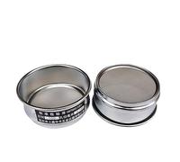 Setaccio for test standard da laboratorio, acciaio inossidabile 304, maglia 190-500, diametro 10 cm, 1 pezzo(325mesh(0.045mm))