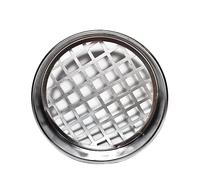 Setaccio for test standard da laboratorio da 1 pz 20 cm con coperchio cromato e vassoio - Setaccio for ghiaia con foro quadrato for test sulla pietra(0.3 mm)