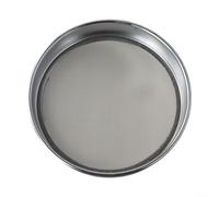 Setaccio in acciaio inox 304 cromato, 20 cm, per ispezione di campioni di laboratorio, applicazioni farmaceutiche, screening dei cereali, analisi del suolo e alimenti (400 maglie)