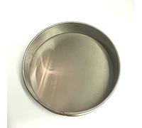 Setaccio per campionamento orticolo, Setaccio Prova Soia Riso Grano Farina Di Sesamo Setaccio Campione Filtro In Acciaio Inox Maglia Telaio Cromato Diam. 20 cm 0,008 mm - 0,063 mm(360 mesh)