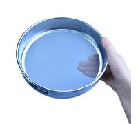 Setaccio per campionamento orticoltura, 1pc Setaccio di prova da laboratorio standard 304 SUS Filtro a rete Cromatura Telaio Ispezione campione Farmacopea Dia 20cm 80-500 Mesh(120 mesh(0.125mm))