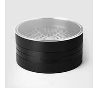 Setaccio per chicchi di caffè, strumento di screening a 10 strati, setaccio rotondo da 20,3 cm con setacci in acciaio inox per caffetterie e appassionati