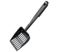 Setaccio per comò cavo - pala per fuliggine in ferro, pala per cenere per stufa a legna, setaccio scavato per , pale di carbone in ferro resistente al calore per barbecue all'aperto, strumenti